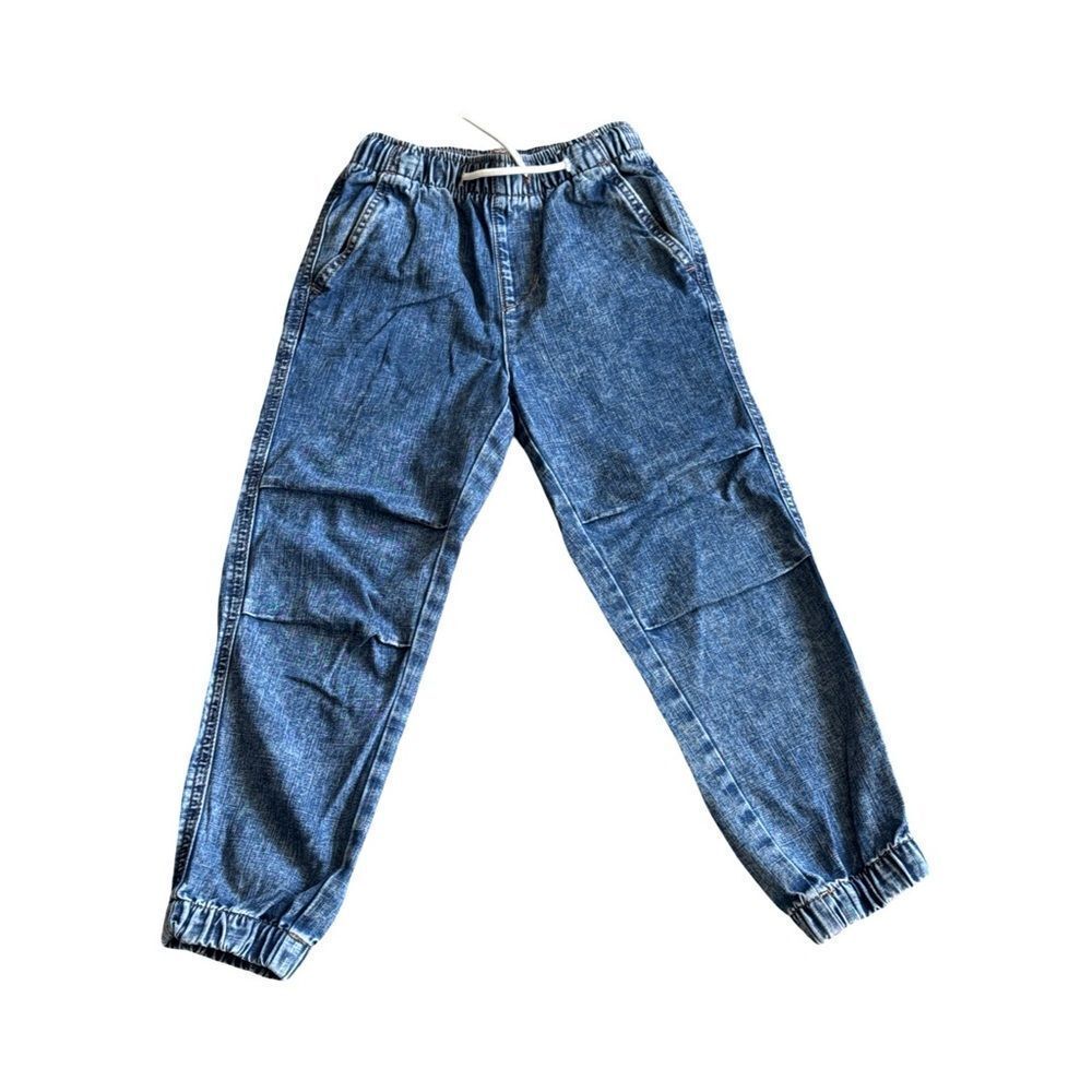 H&M Boys Blue Denim Joggers